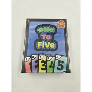 Marmot Card Games One to Five High Energy Strategy Family Party Game New Sealed
